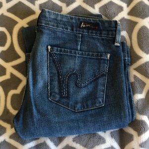 Citizens of humanity. Wide leg jean